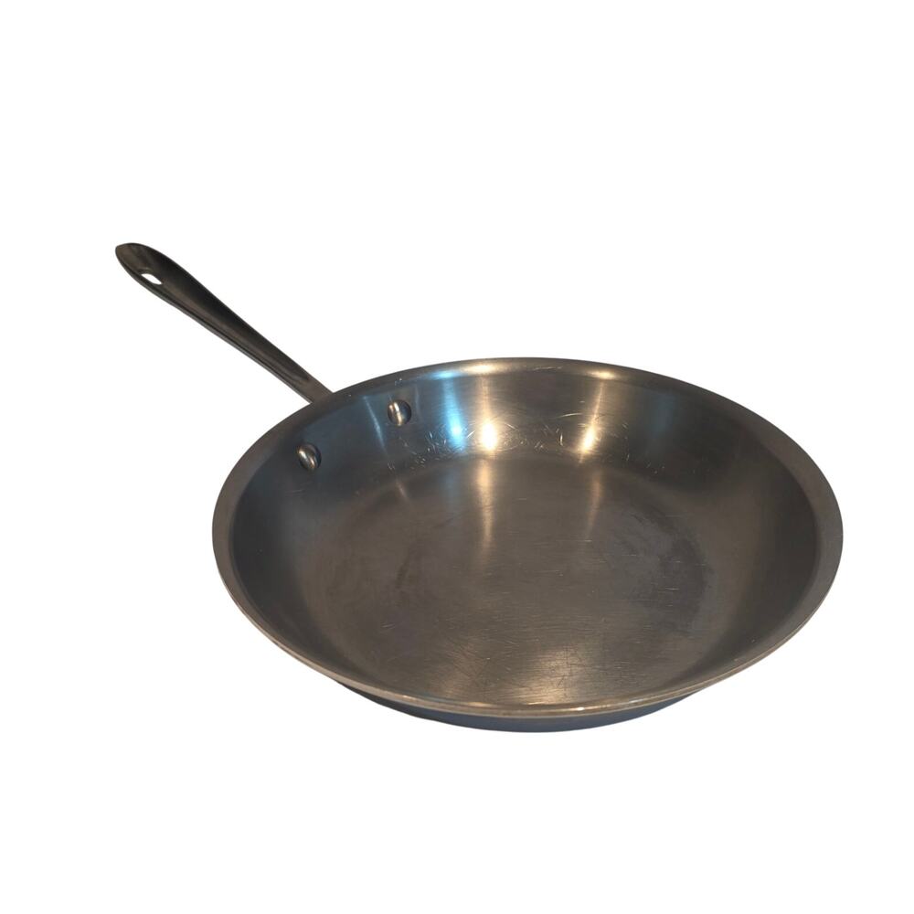 All-Clad Stainless Steel Fry Pan Skillet 10" Cookware Pre-Owned